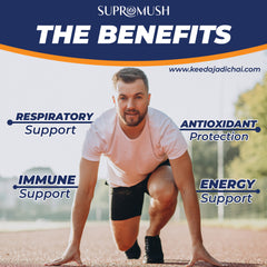 Cordyceps Militaris Immune Tea (Keedajadi Chai) – 30 Gram Pack – 1 Gram 30 Sachet